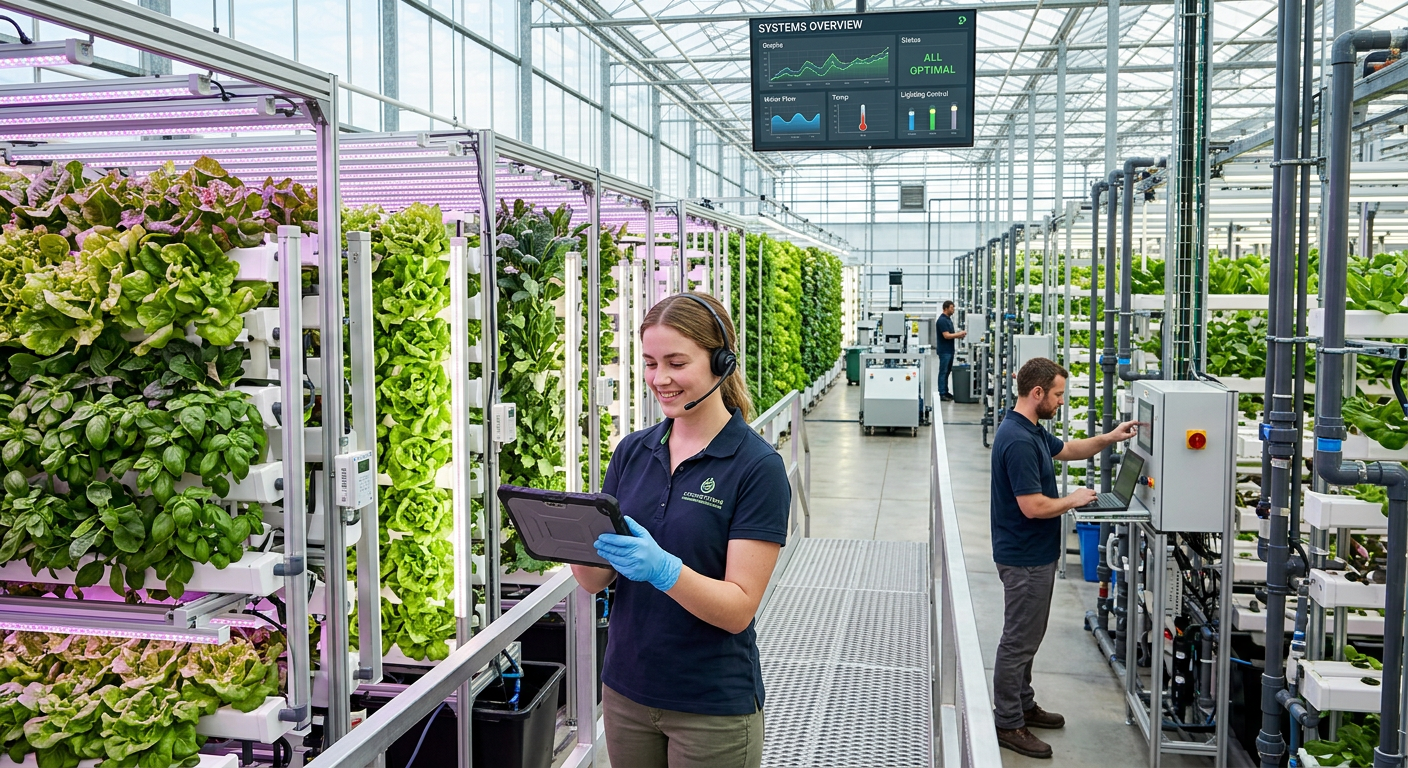 Smart Hydroponic Farm Management System